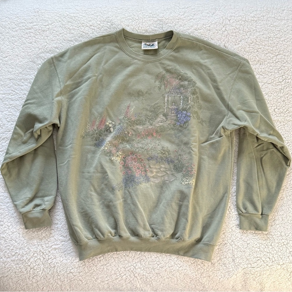 Vintage Northern Reflections Cottagecore sweater